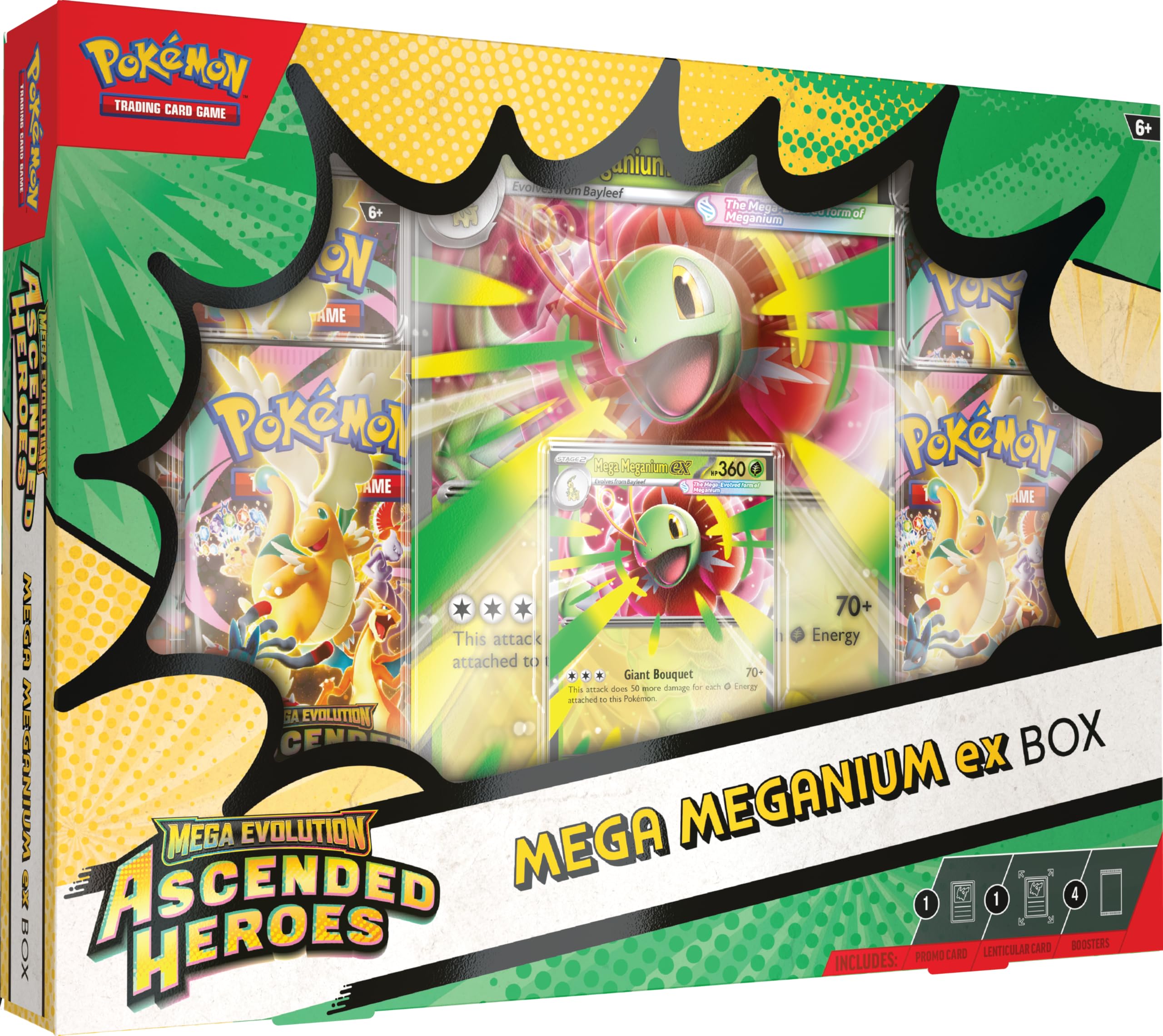 Mega Evolution Ascended Heroes Mega Meganium ex Box