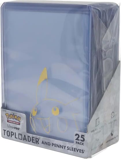 Pikachu Toploader & Penny Sleeves Combo Pack