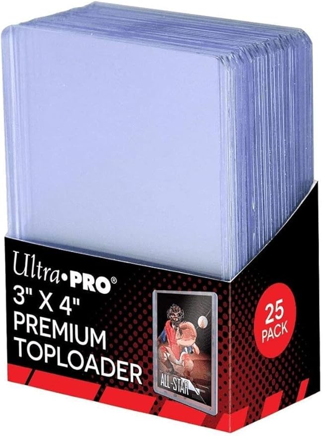 Ultra Pro 3" X 4" Super Clear Premium Toploader